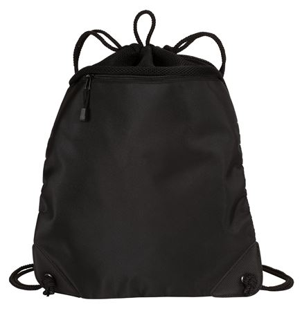 Port Authority® Cinch Backpack w/ Mesh Trim