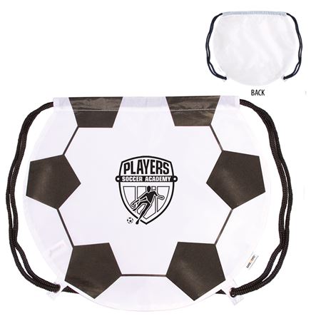 GameTime!® Soccer Ball Drawstring Backpack