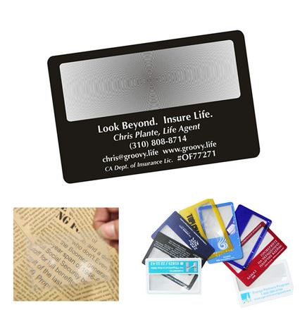 3X Credit Card Magnifier