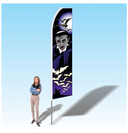 15FT Halloween Vampire Bow Flag