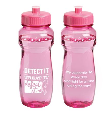 "Detect It, Treat It, Defeat It Vista Water Bottle 24-oz. "