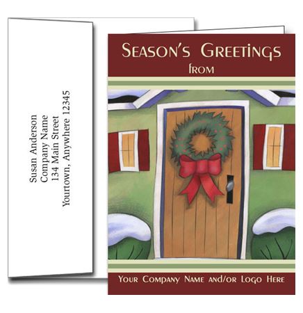 Logo Holiday Greeting Cards w/Imprinted Envelopes (5"x7")