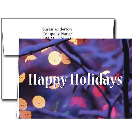 Holiday Greeting Cards w/Imprinted Envelopes