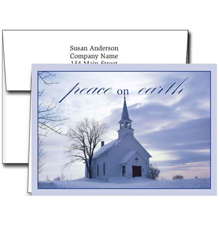 Holiday Greeting Cards w/Imprinted Envelopes