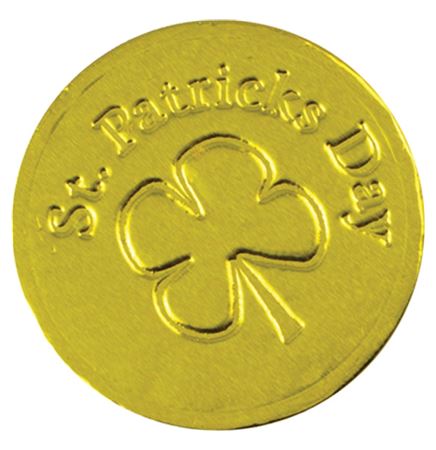 St. Patrick's Day Chocolate Coin