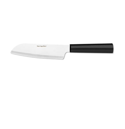 Cook's Utility Knife w/ Black Stainless Steel Resin Handle