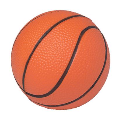 4.5" Basketball Stress Reliever