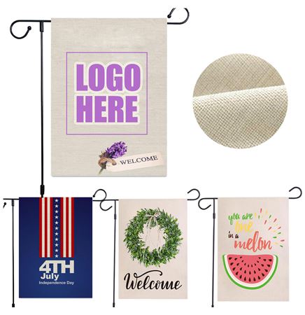 Various Linen Garden Flag (2-Side Print)