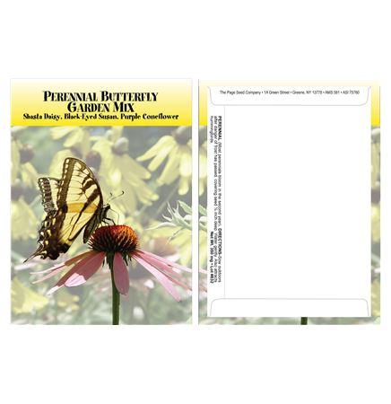 Standard Series Butterfly Seed Packet - Digital Print /Packet Back Imprint